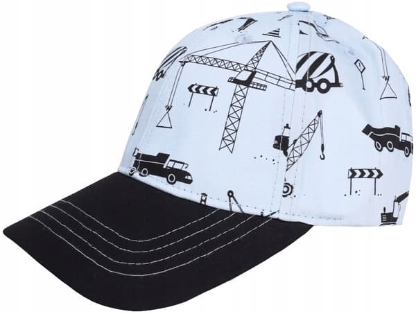 YO! EXCAVATORS blå baseballkeps för pojkar 50/54