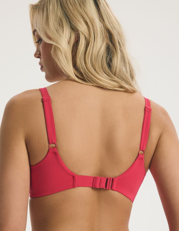 Esotiq BASE Vadderad Bikinitopp | Intensivrosa 90D