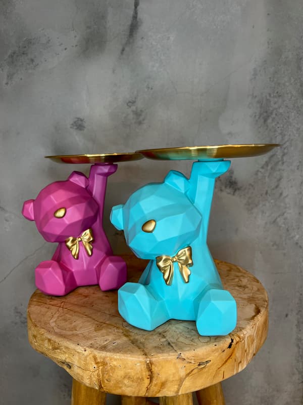 Bamse med bakke 4003