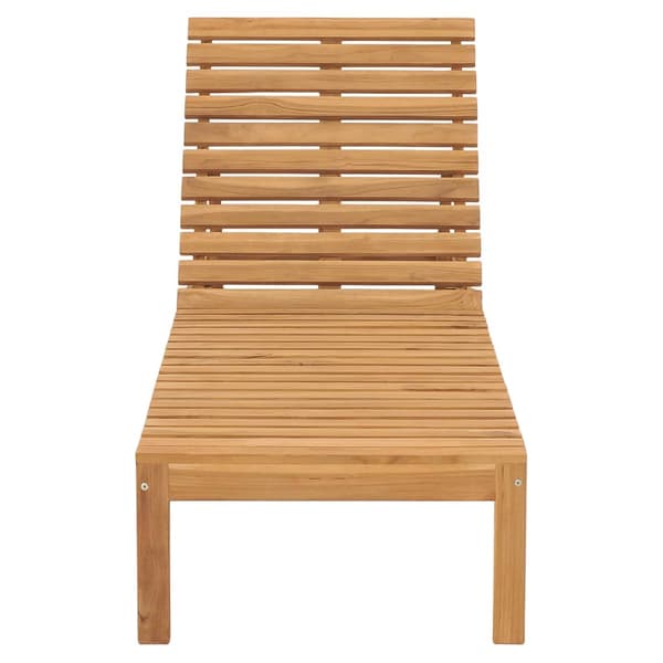 vidaXL Solstol massiv teak