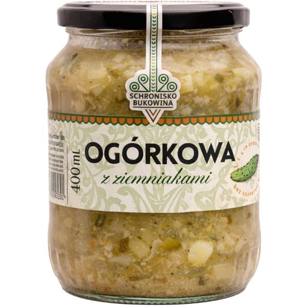 Gurksoppa med potatis 400 ml - Bukowina Shelter