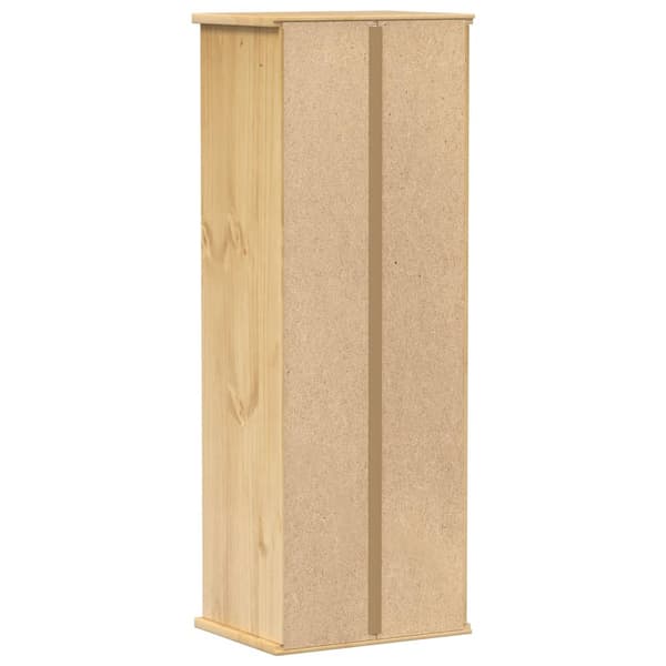 vidaXL Corona CD-skab 40x30x110 cm massivt fyrretræ