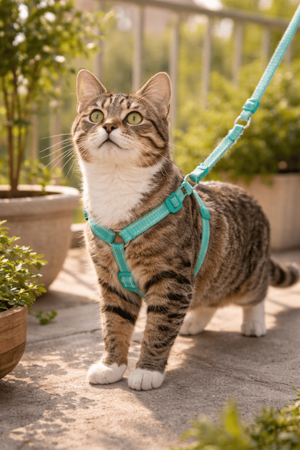 BAMSE-sele + snor til katte og hunde