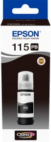 Epson L8160/L8180 musta mustesäiliö (C13T07D14A)