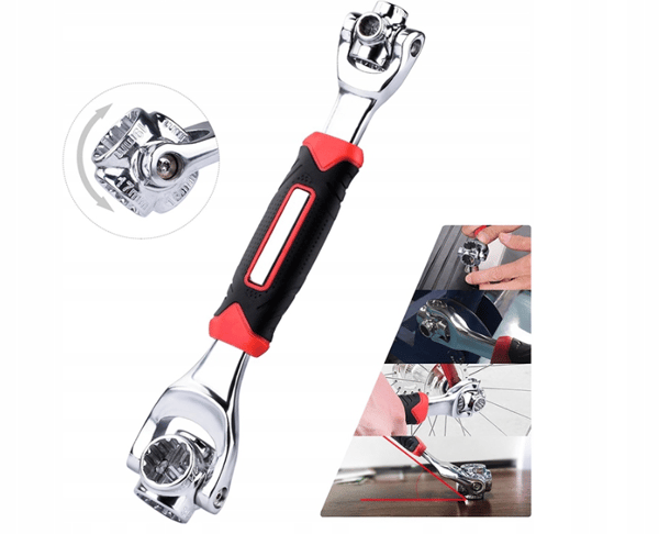 15505 UNIVERSAL DRIVENØGLE 48IN1 8-19MM MULTIFUNKTIONEL