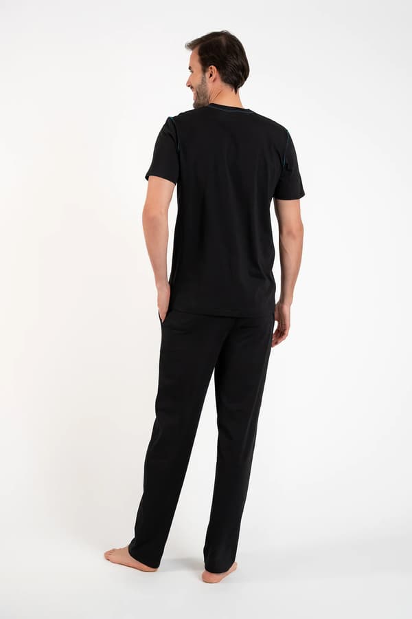 Club herrpyjamas, kortärmade, långbyxor, S
