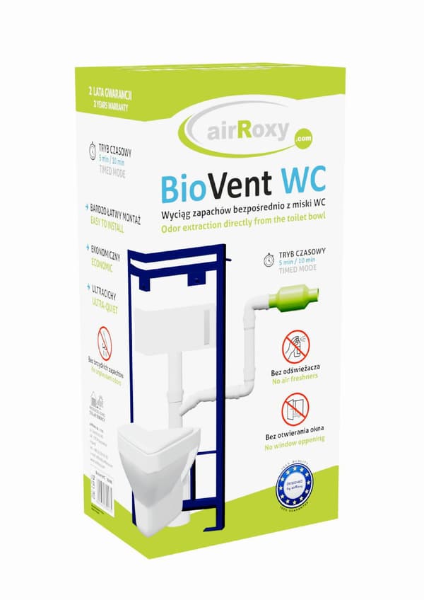 BioVent universal toiletventilator