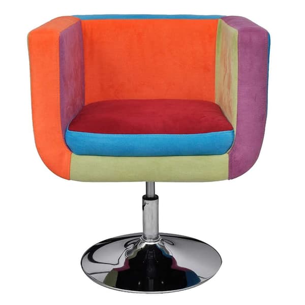 vidaXL Patchwork Club Lænestol
