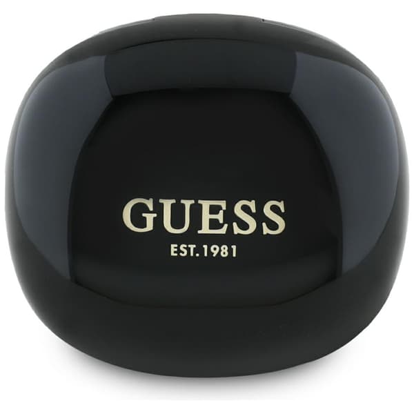 TWS Guess Flat Classic Logo Galvaniserede Sorte Hovedtelefoner