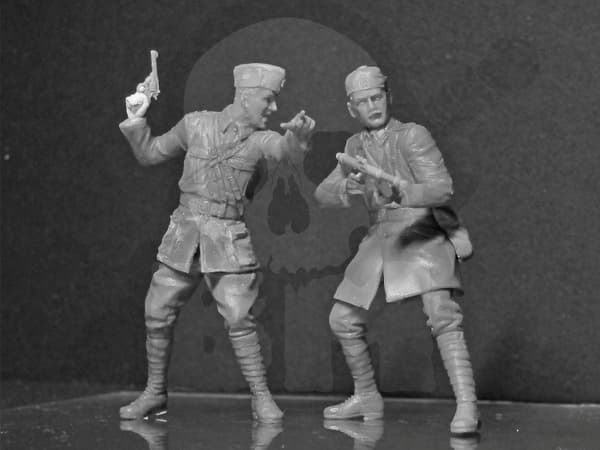 ICM35562 Grekiska Evzones 1940-1941 4-siffriga 1:35