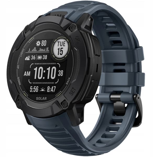 Silikonearmbånd til Garmin Instinct 2X Solar 50mm i farver