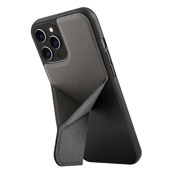 UNIQ Transforma cover med stativ til iPhone 12 Pro Max, grå