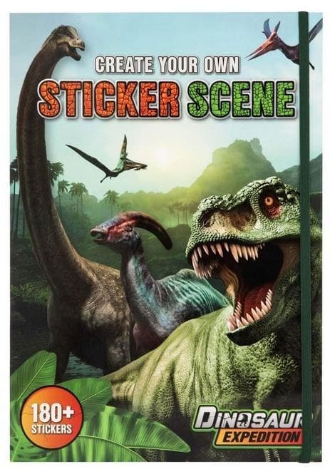 A4-kokoinen dinosaurustarravihko