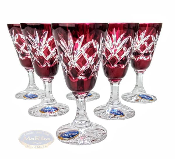 Ruby Crystal Vodka Glas 40 ml Ananas