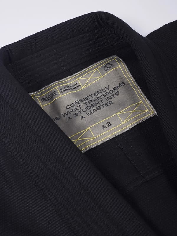 MANTO Kimono/GI BJJ Herre RISE 2.0 Sort A1