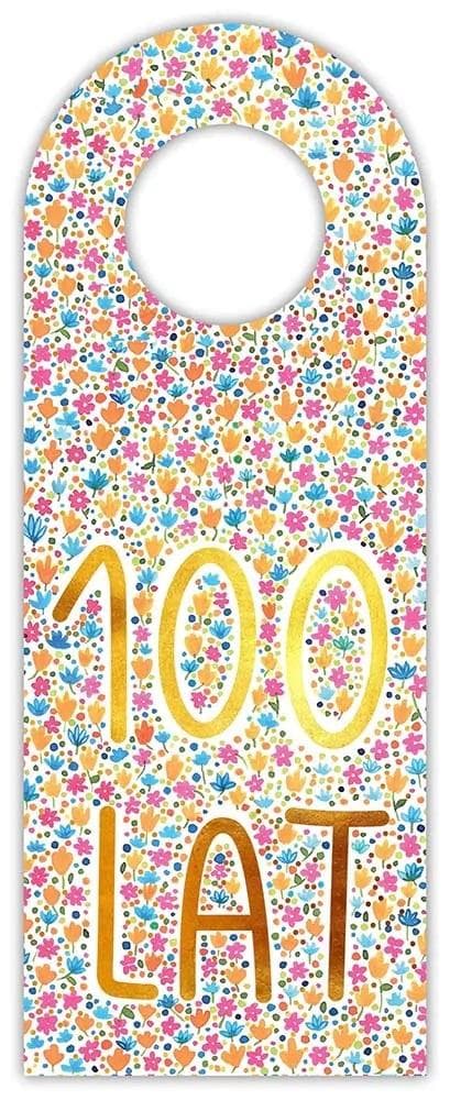Pullon etiketti - 100 vuotta kukkia