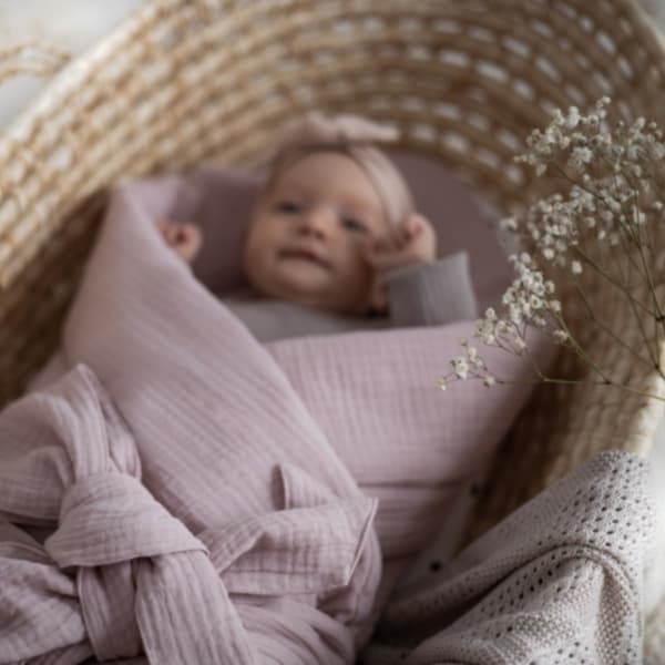 Muslin Svøb Pink