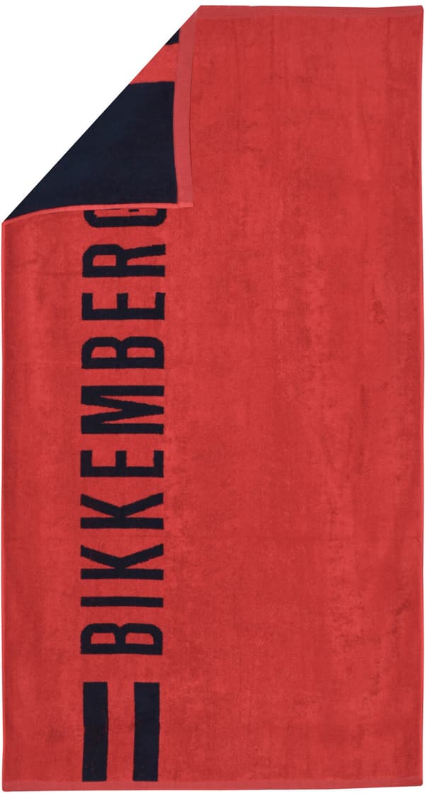 BIKKEMBERGS - RANTAPYYHE - BKK3MTW01 PUNAINEN Yleiskäyttöinen