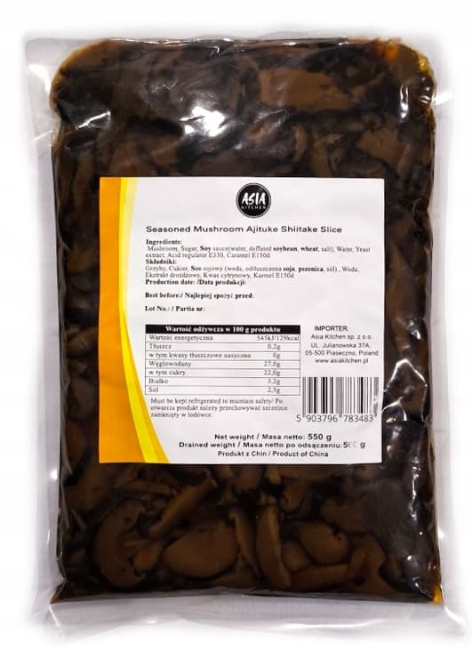 Asia Kitchen inlagda shiitakesvampar 500g