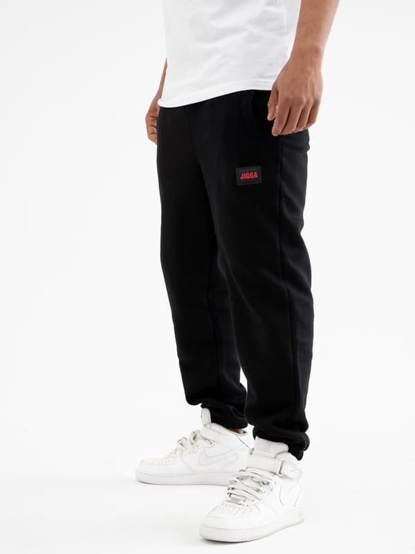 Herre Sorte Jigga Wear Frame Name Joggingbukser L