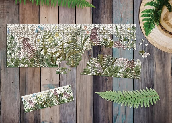 Panoramapuslespil 1000 blomster 4
