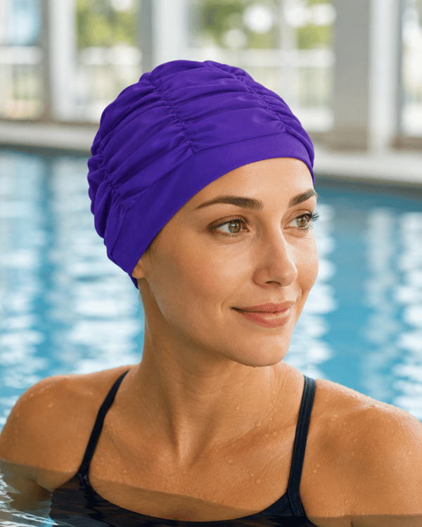 Aqua-Sport polyesterkappe damkomfort lilla AS0804
