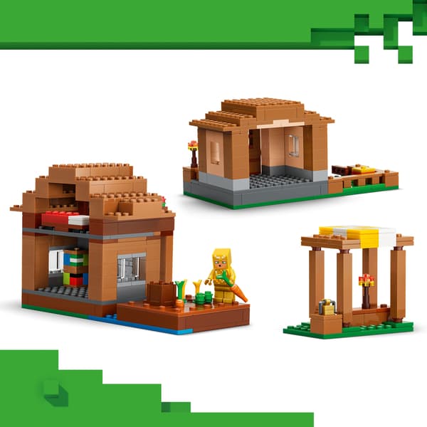 LEGO Minecraft Landsbyraid Sæt 607 dele (21596)