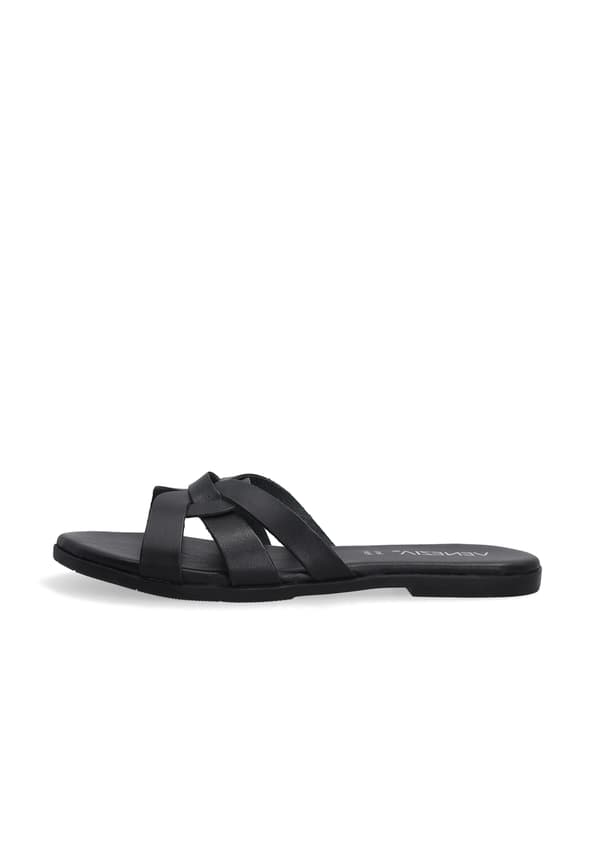 Klassiske sorte dameflip-flops Klassiske sorte dameflip-flops 37