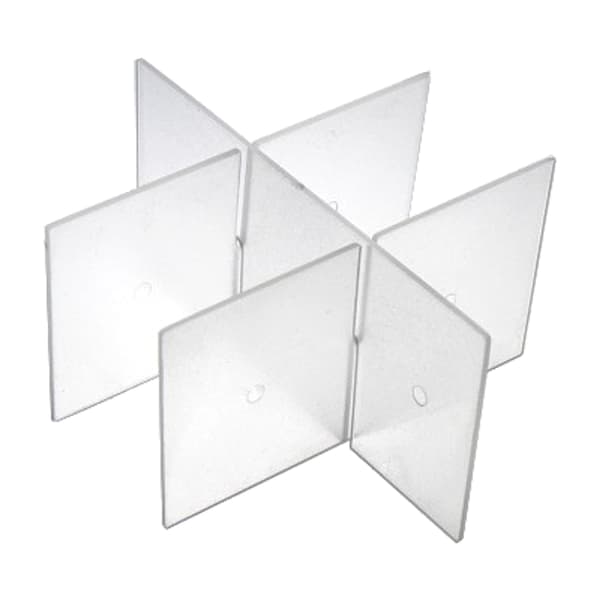 Modulær organizer - sæt med 20 transparente skuffer