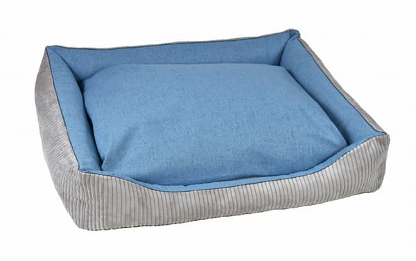 CEZAR blå soffa L - 95 cm x 80 cm