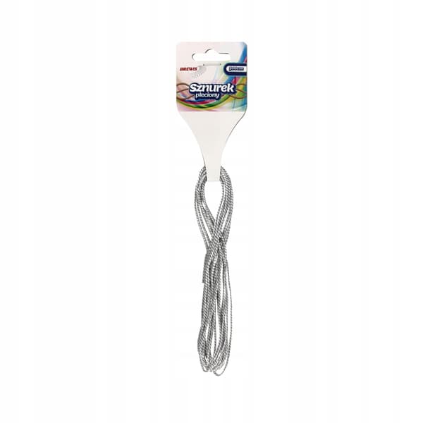 Silverflätad sladd Brewis SP2