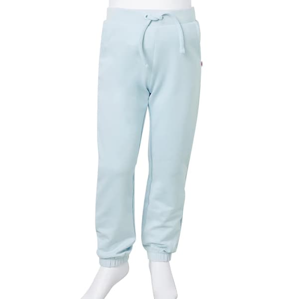 Børne joggingbukser, lyseblå, 104
