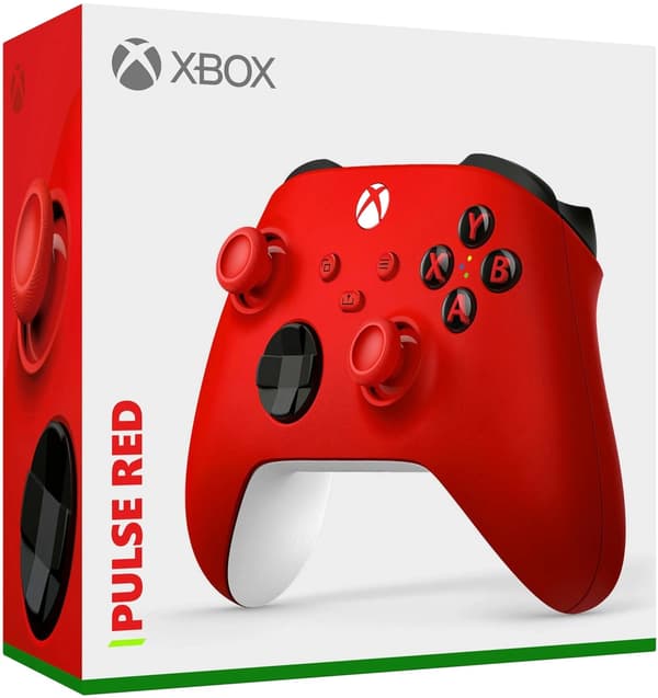 Microsoft Xbox Pulse Röd Trådlös Handkontroll