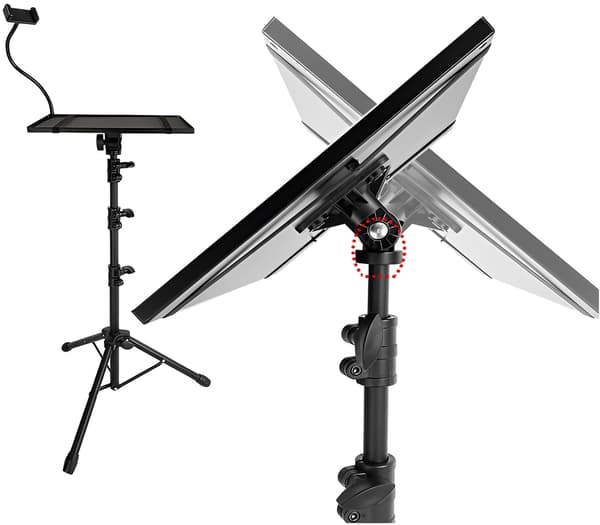 MOZ PL1 tripod til bærbar computer og projektor