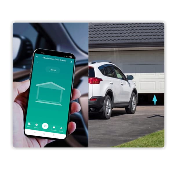 Zigbee Tuya Garageportskontroll med Sensor