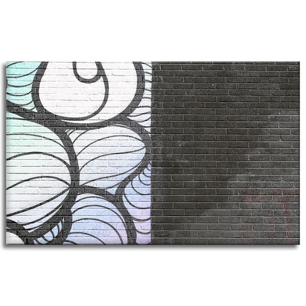 Canvastavla Arkitektur Mural 80x50 cm