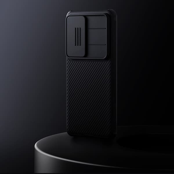 Etui til Samsung Galaxy S26 Plus, pansret Nillkin, CamShield Pro, sort