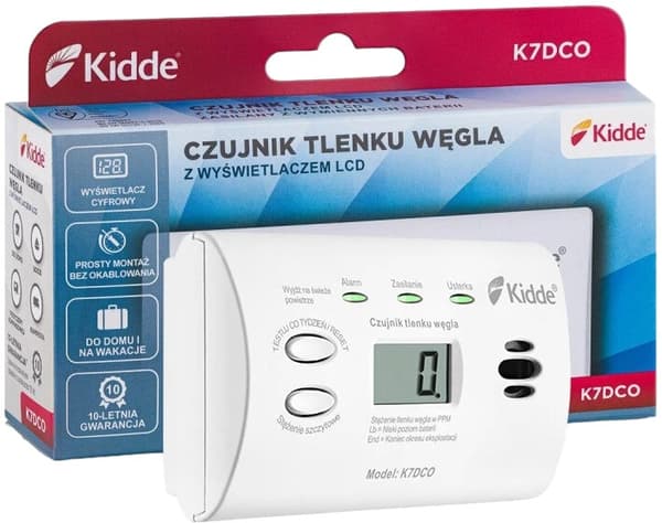 Kidde K7DCO Kuliltedetektor (KID-K7DCO)