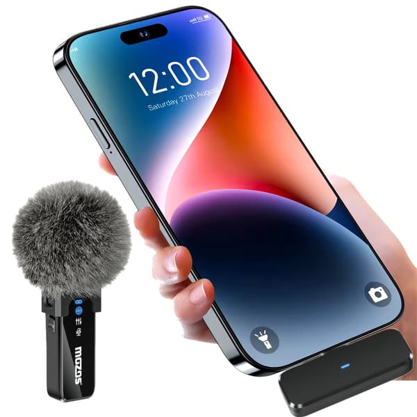 MOZOS MX2-SINGLE TRÅDLÖS MIKROFON 2.4 GHZ FÖR TELEFON