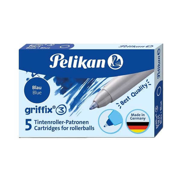 Griffix Roller Refills 5 stk blå