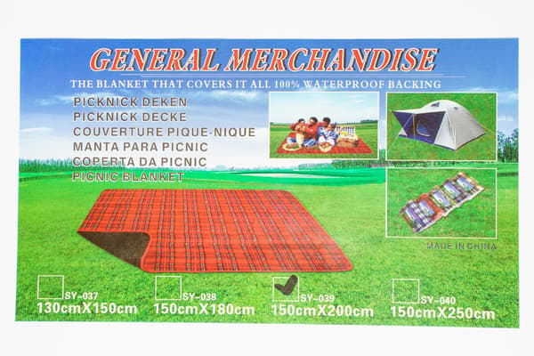 Picknickmatta 150 x 200 Rektangulär 200 x 150 cm Olika mönster