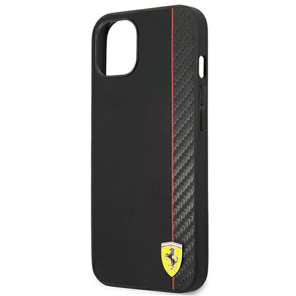 Ferrari FEHCP14MAXBK iPhone 14 Plus / 15Plus 6,7" sort/sort hårdt cover i kulfiber