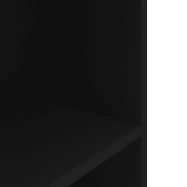 vidaXL akvarieskab sort 120x40x60 cm