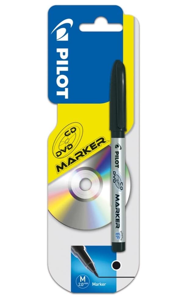 CD/DVD-tussi musta PILOT
