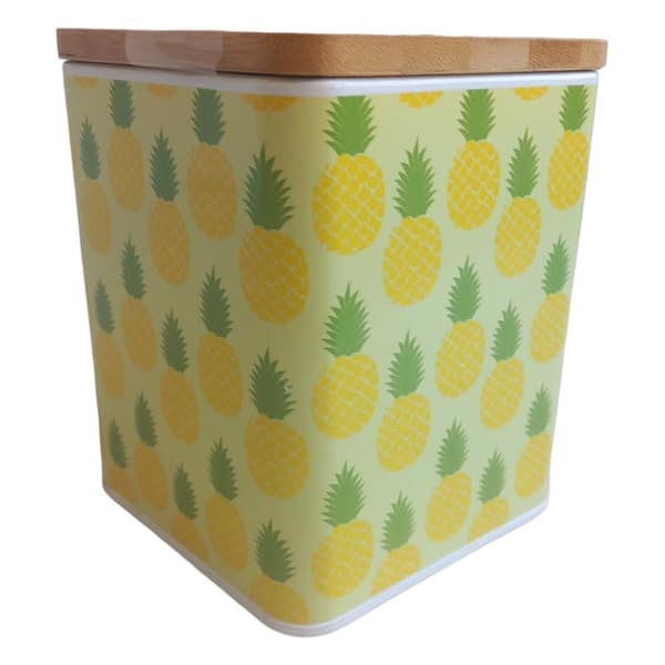 Ananas Bambu Kansi Ruokapurkki