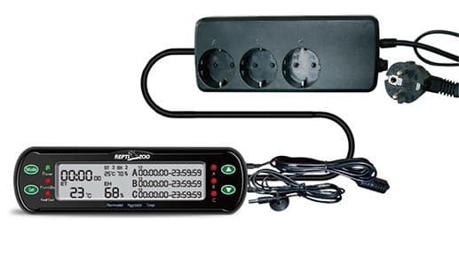 Repti-Zoo THC Deluxe Termostat, hygrostat med programmerare