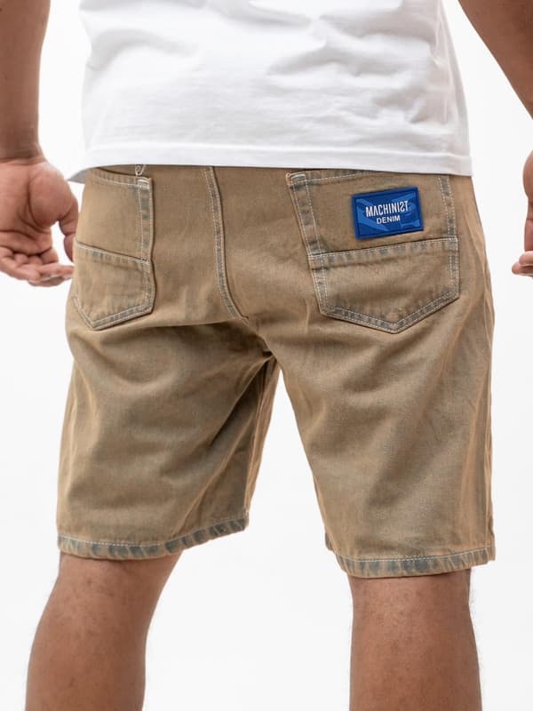MyStars Blå Basic Herr Bruna Jeansshorts 29