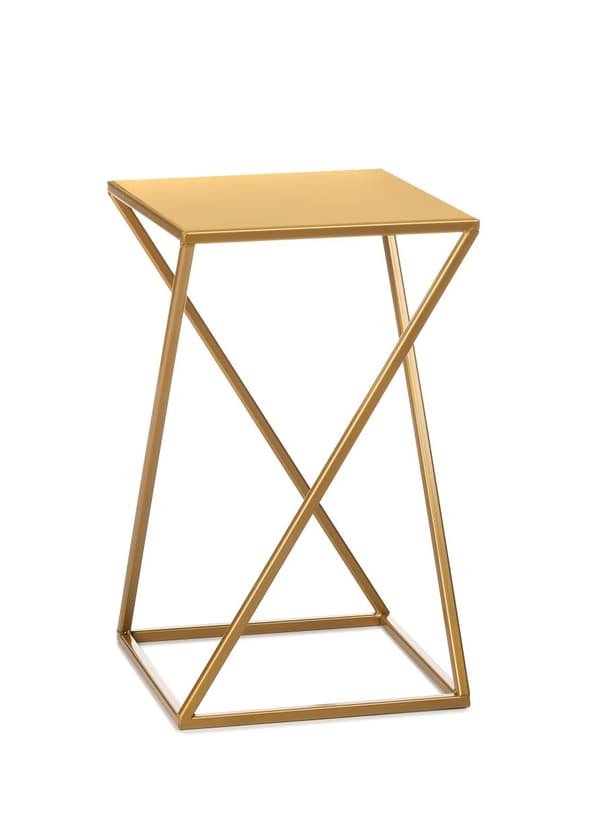 Modernt gyllene blomställ 40 cm