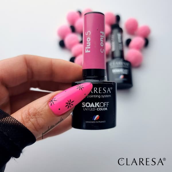 Claresa Fluo 5 Hybrid Nagellack 5g