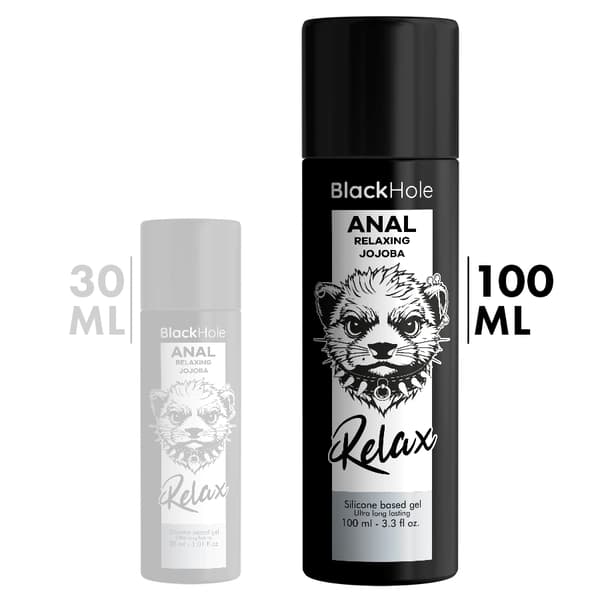 Black Hole afslappende silikonegel til intim pleje 30 ml